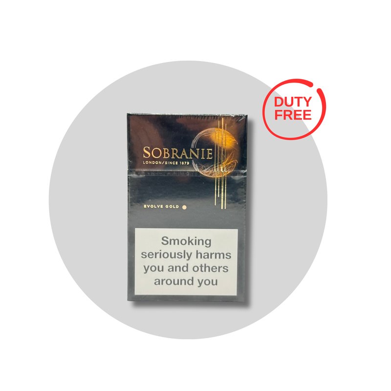 Sobranie KS Evolve Gold King Size. Турбо фільтр. Вміст нікотину - 0,4 мг. Вміст смоли - 4 мг.