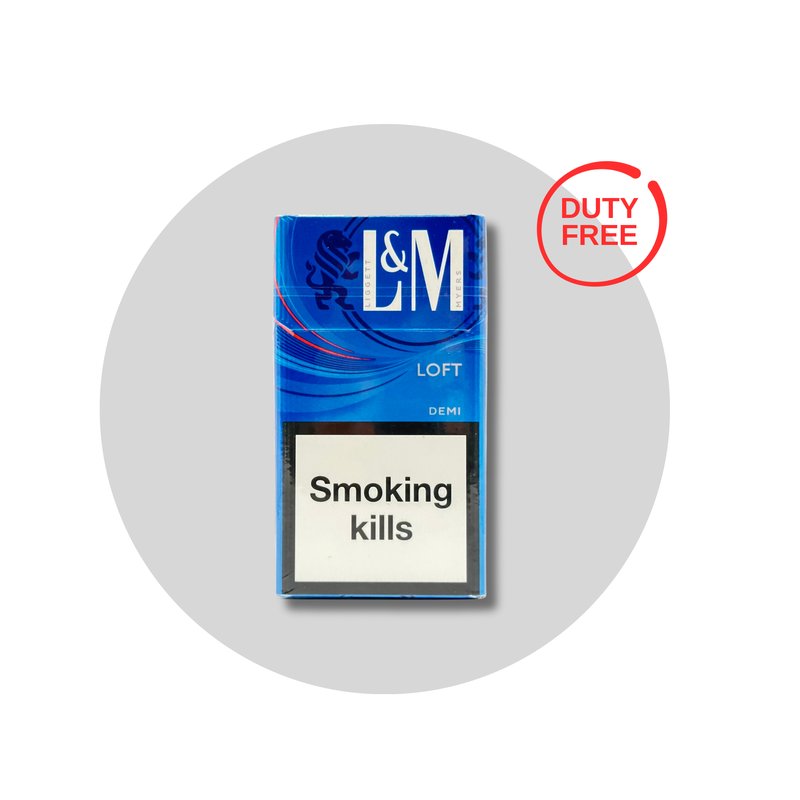 L&M Demi Loft Demi. Турбо фільтр. Вміст нікотину - 0,5 мг. Вміст смоли - 6 мг.